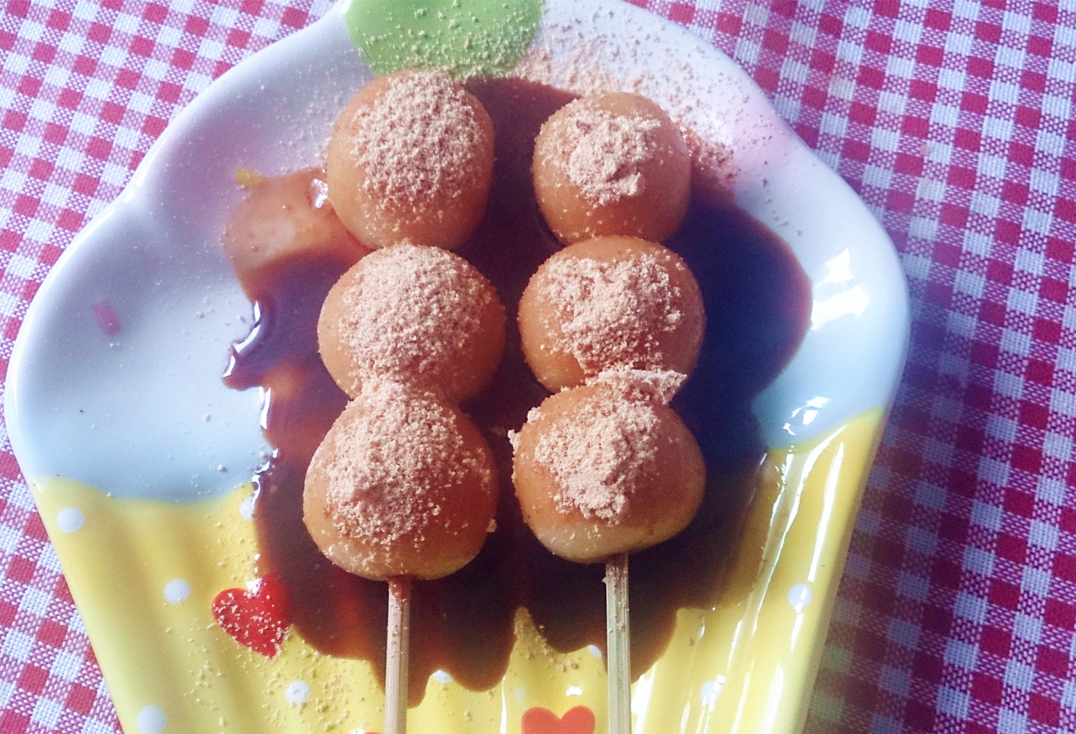 shadow-3104做的日式串团子