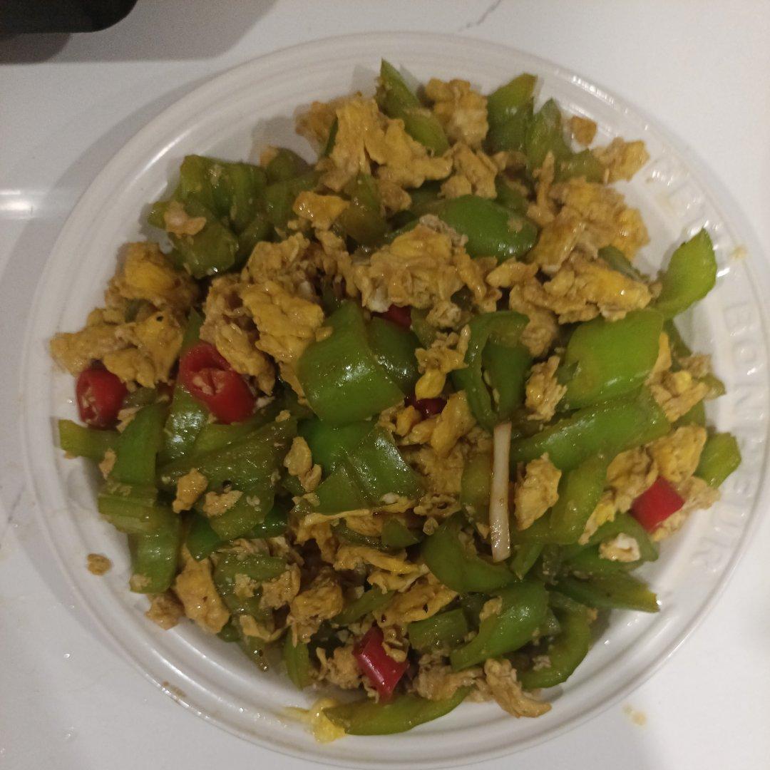 尖椒炒鸡蛋