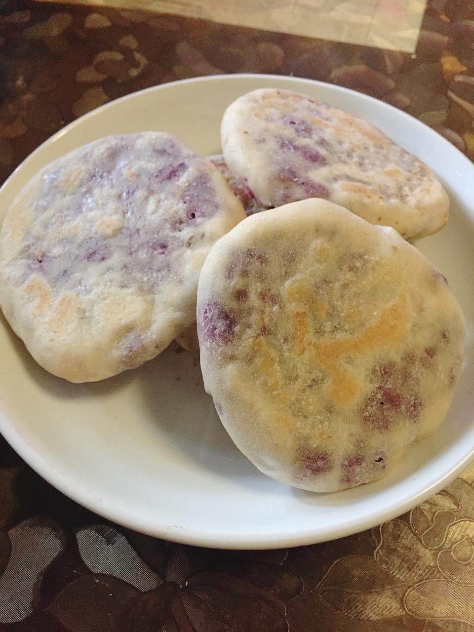 紫薯饼（无油）