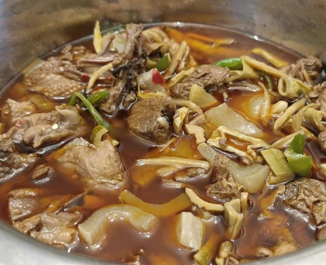 笋子魔芋烧鸭(啤酒版)的做法