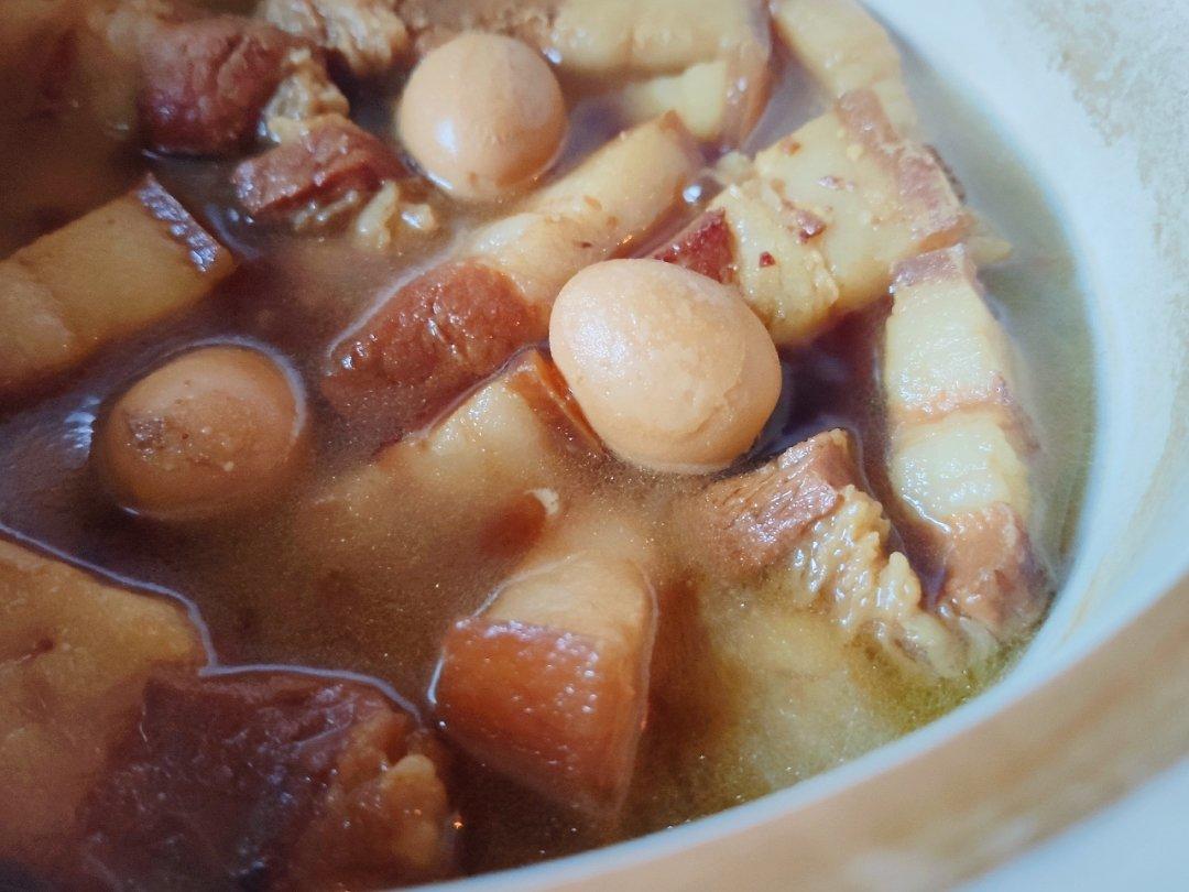加了鹌鹑蛋后，这盘红烧肉，美味的逆天啦——鹌鹑蛋烧肉（孔瑶食谱）