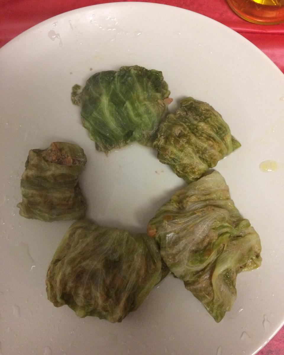 肉酿白菜卷