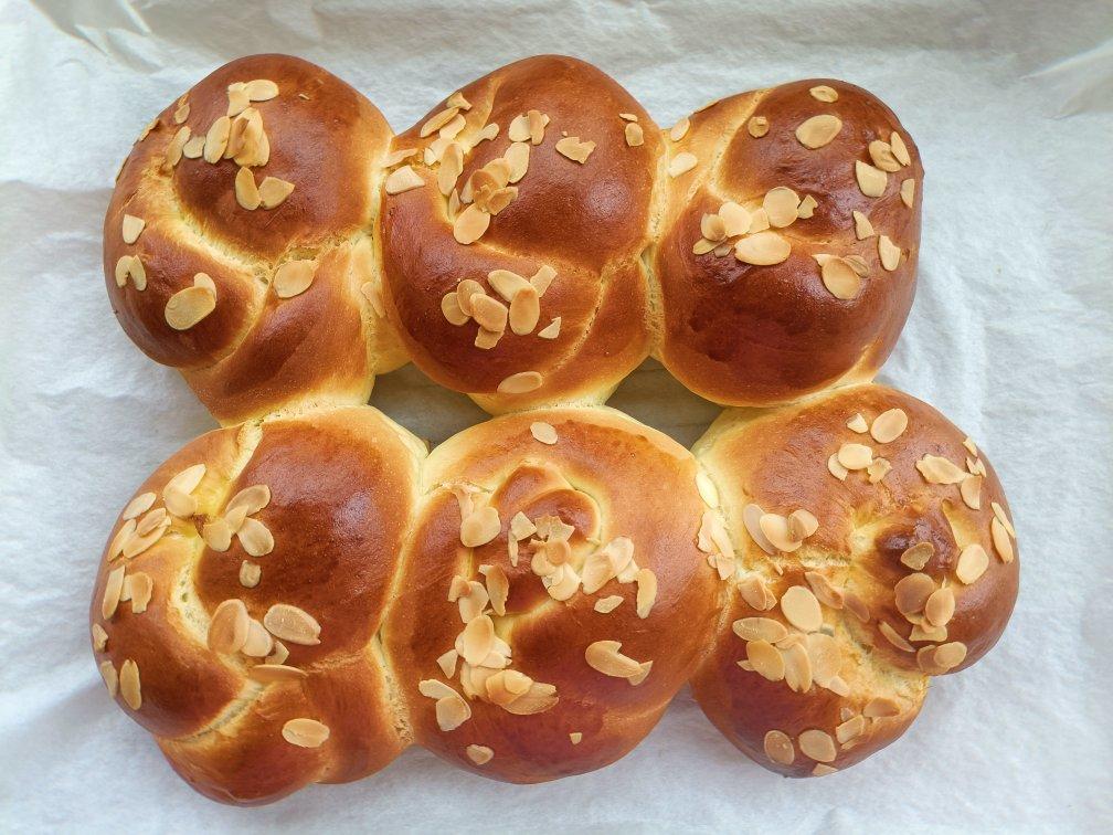 松软香甜--大米老面包