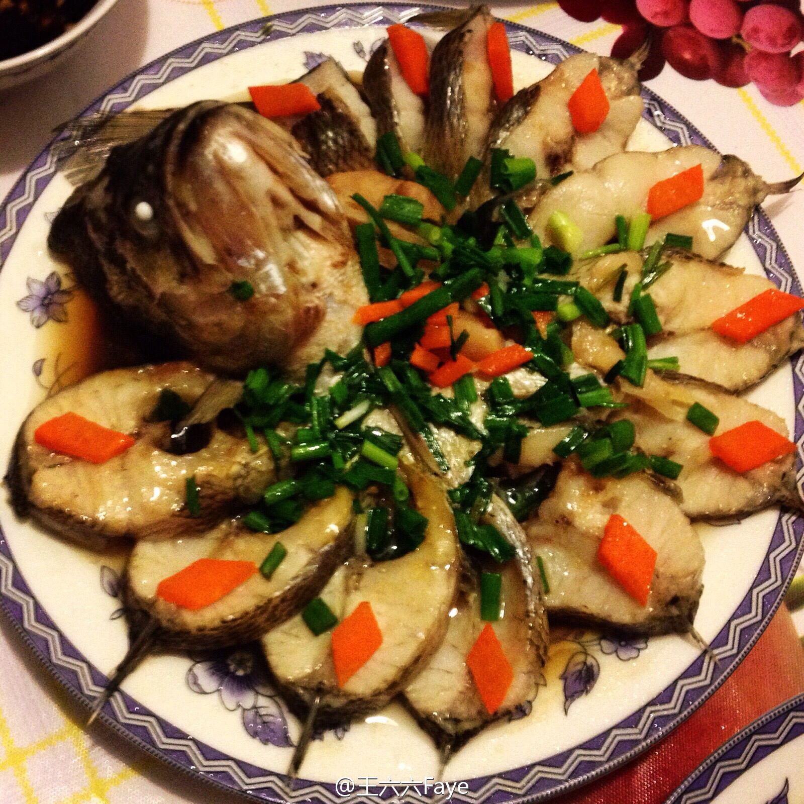孔雀开屏清蒸鱼