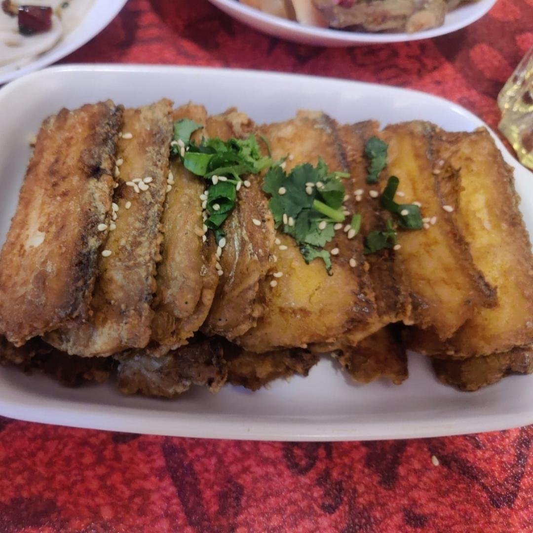 干炸带鱼（裹粉与不裹粉对比版）