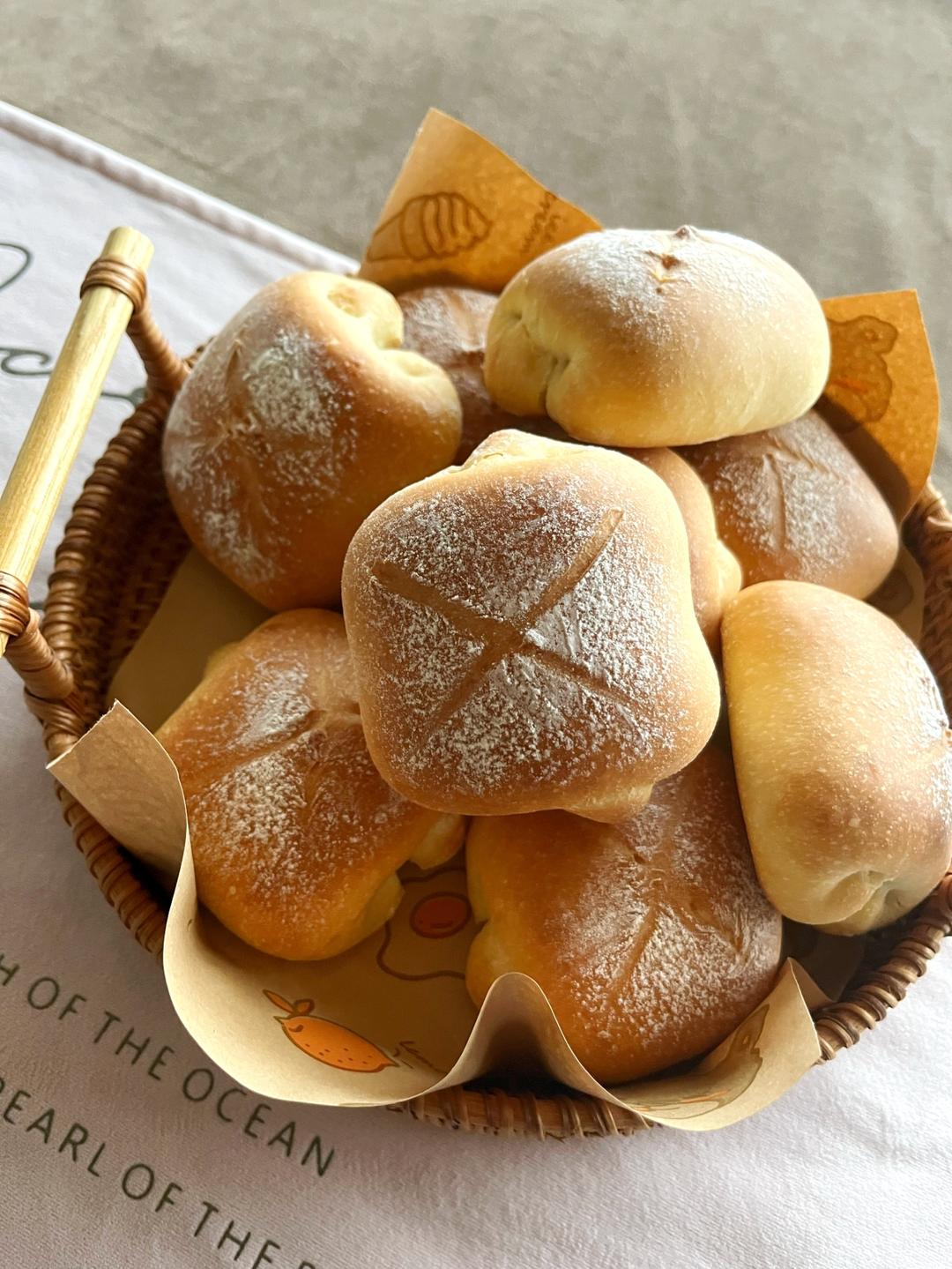 牛奶面包---5°冷藏基础发酵