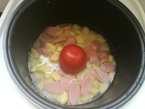 火腿土豆闷饭的做法 步骤7