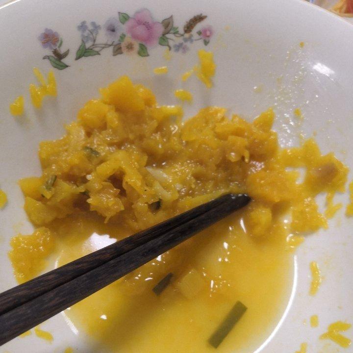 带肉香味儿的炖南瓜