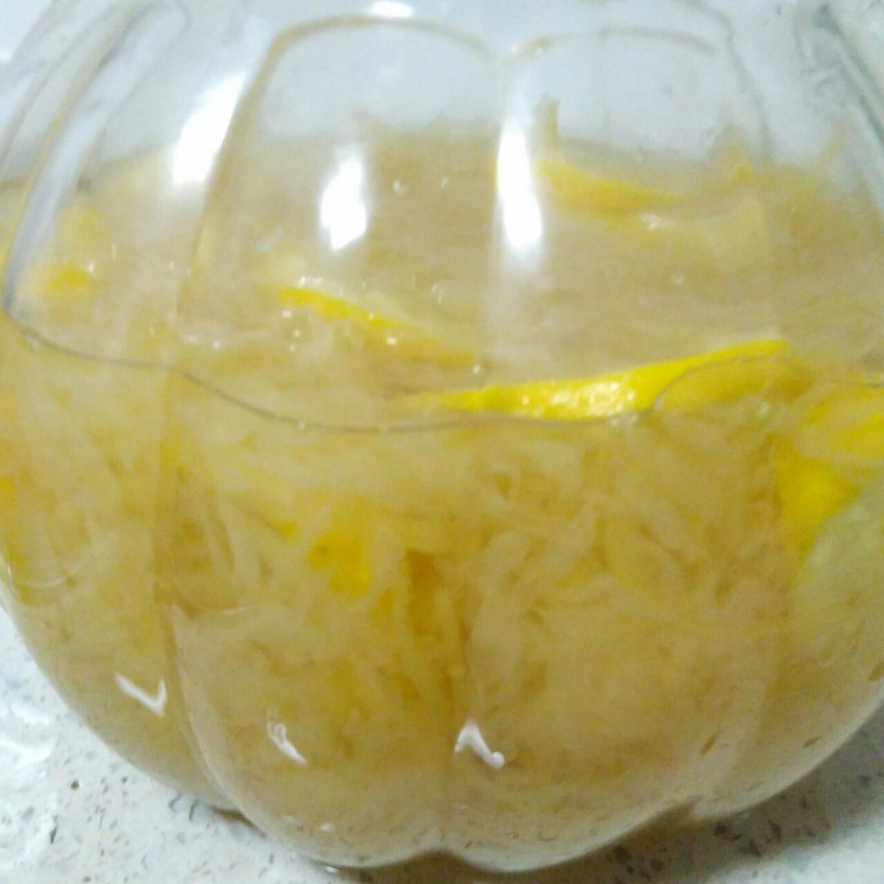 柠檬蜂蜜柚子茶的做法