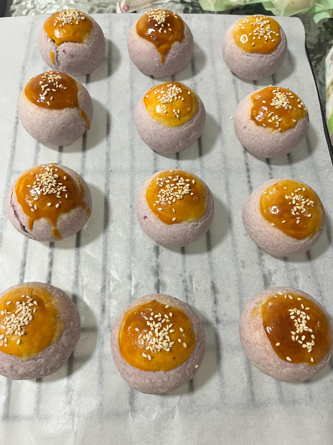 酥皮绿豆饼