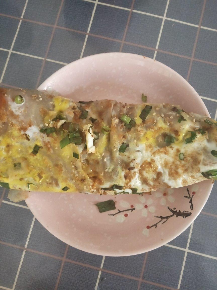 秒杀早餐摊不破皮大煎饼，步骤超详细