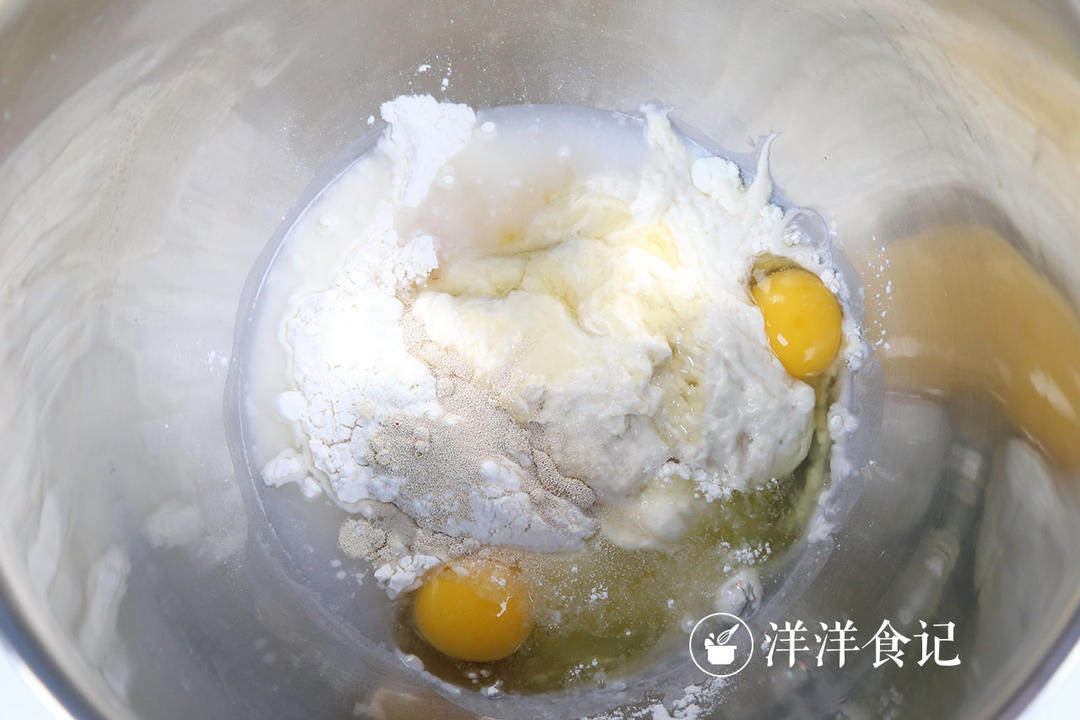 纯奶手撕吐司的做法 步骤1