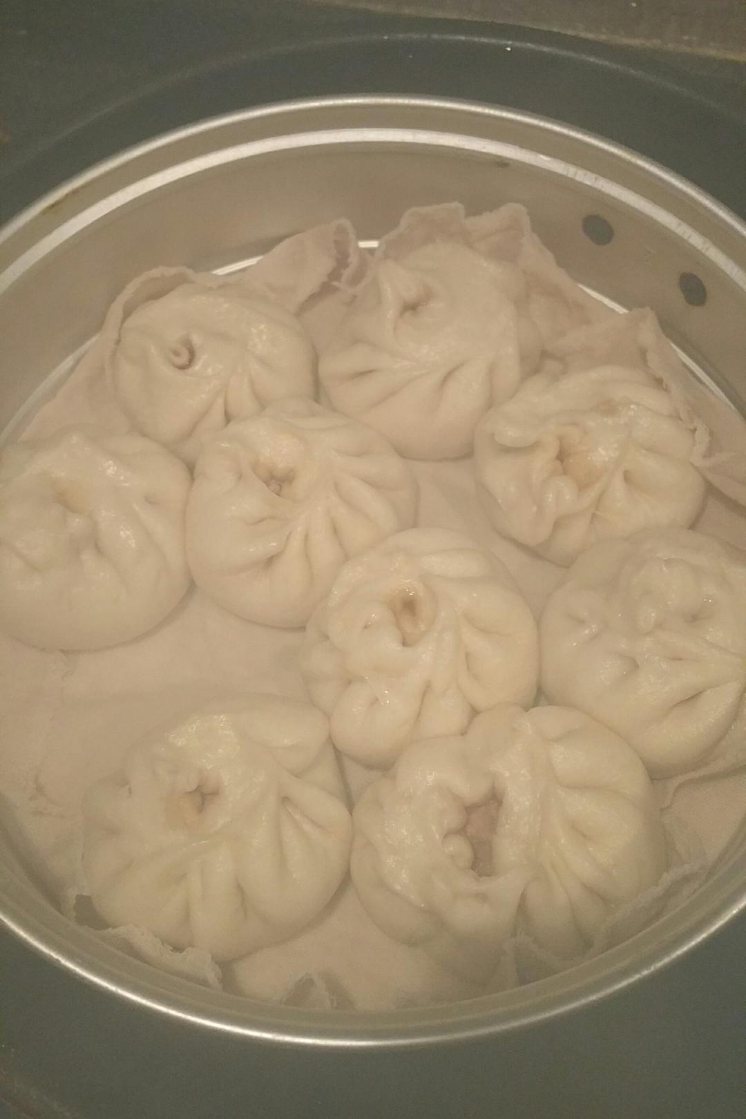 手工包子（肚脐包）