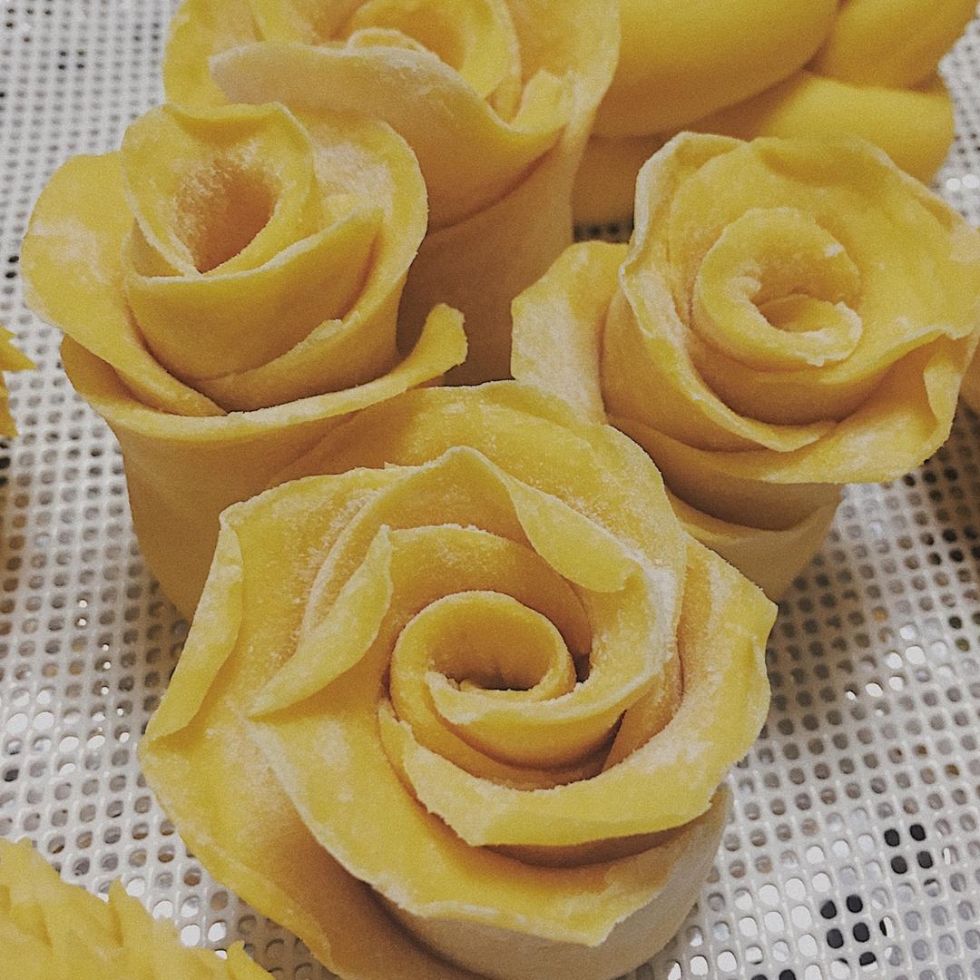 玫瑰花馒头