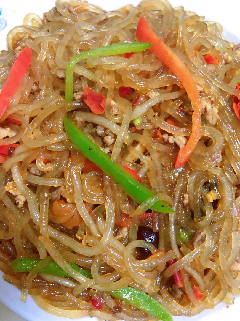 zoefy8o做的肉末粉条蚂蚁上树