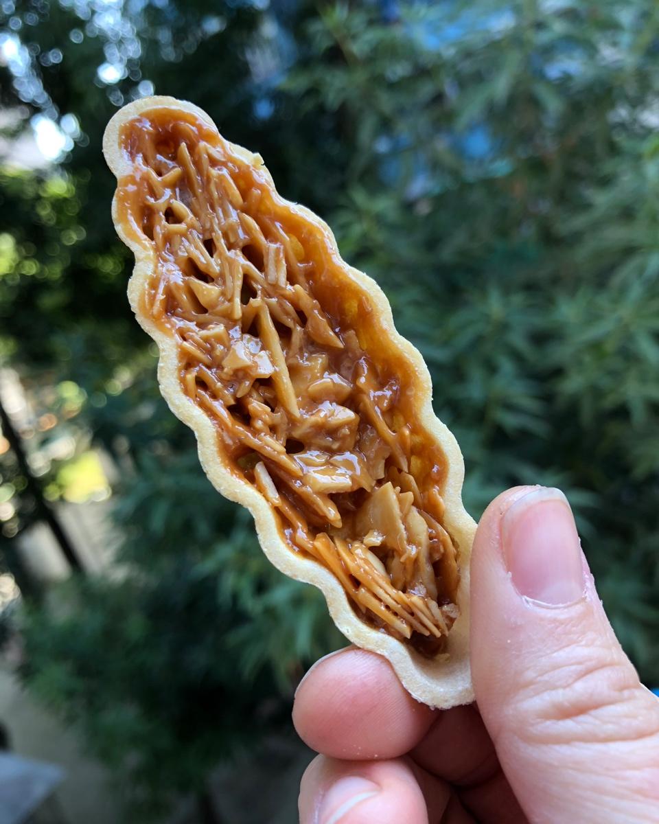焦糖杏仁糯米船
