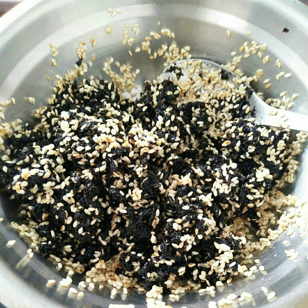 用紫菜做海苔【芝麻海苔碎】超级简单