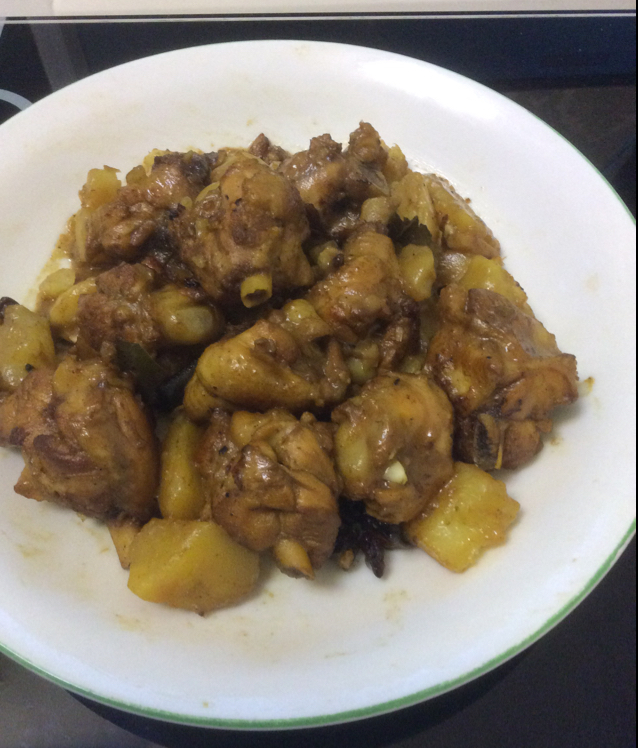 红烧土豆炖鸡腿