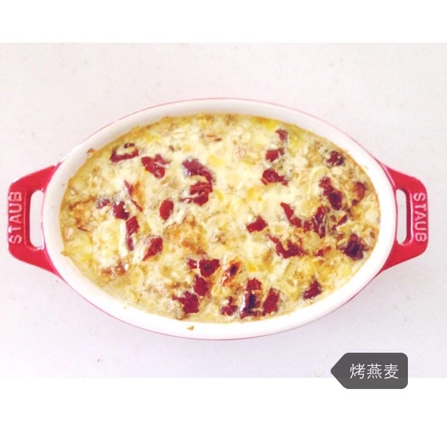 Baked Oatmeal Breakfast 早餐烤燕麦