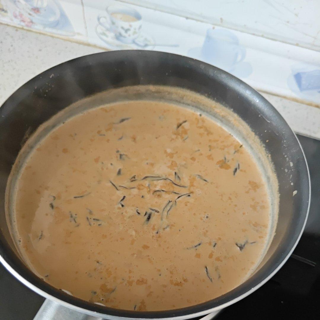自制原味奶茶