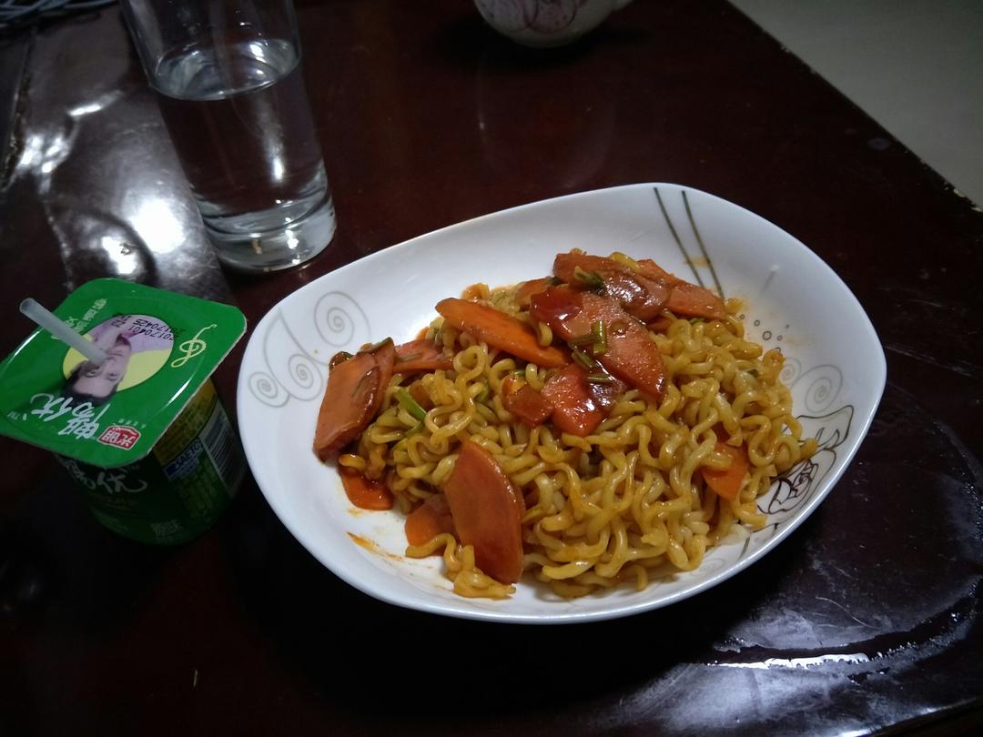 炒火鸡面