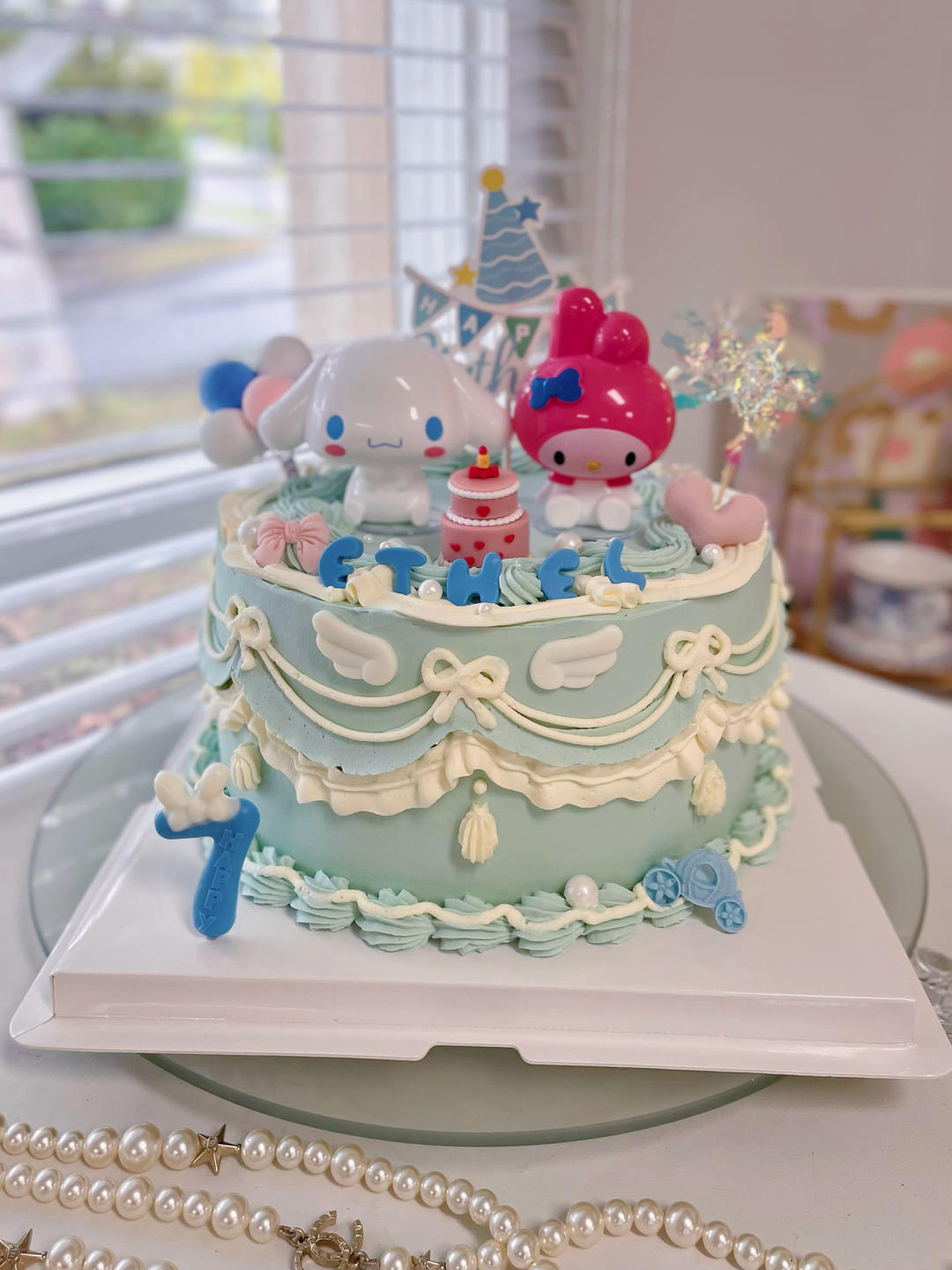 ins复古风奶油蛋糕