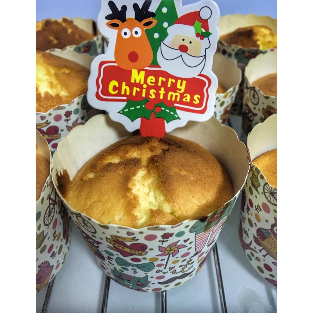 不会回缩的纸杯蛋糕--海氏烤箱定制