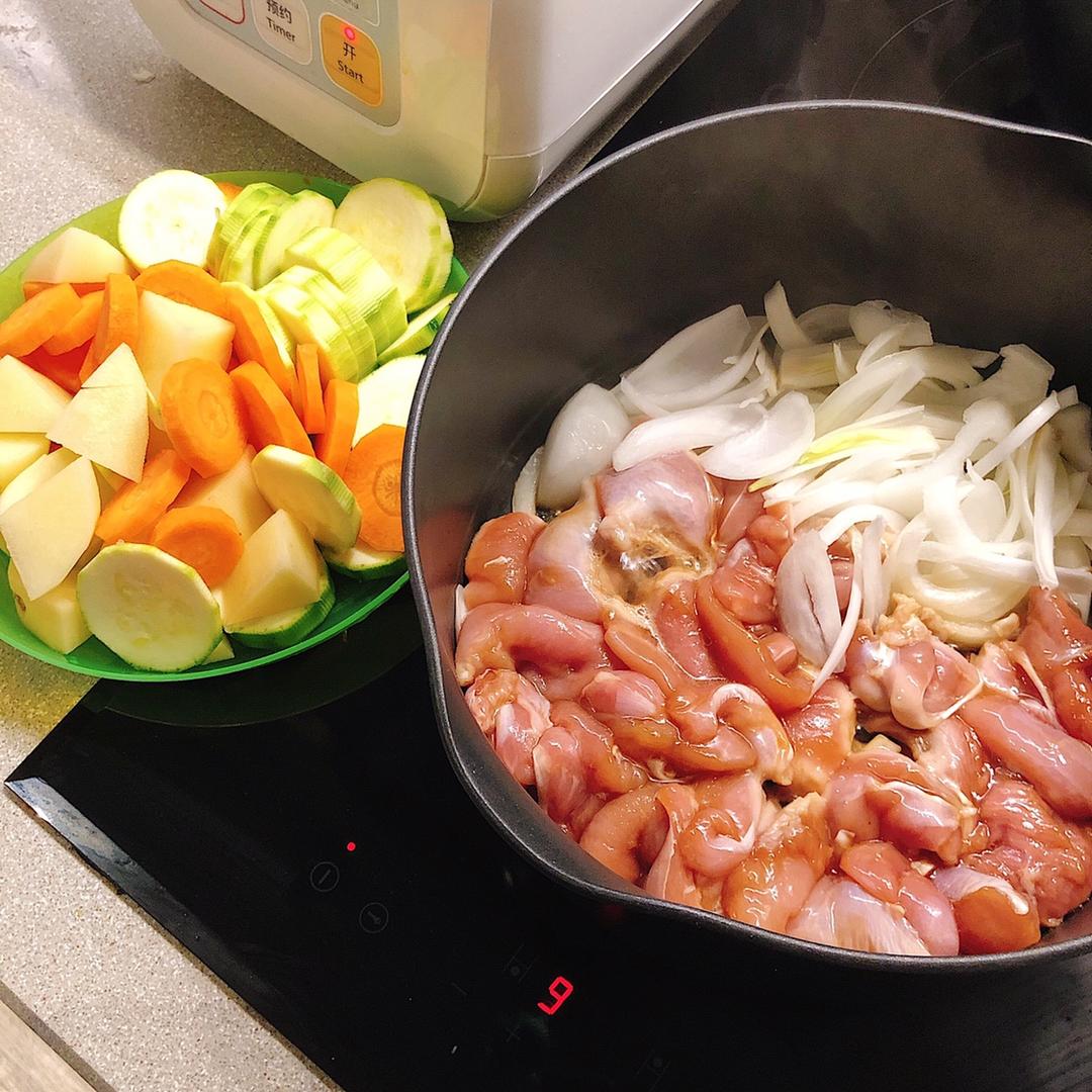 【曼食慢语】泰式绿咖喱鸡