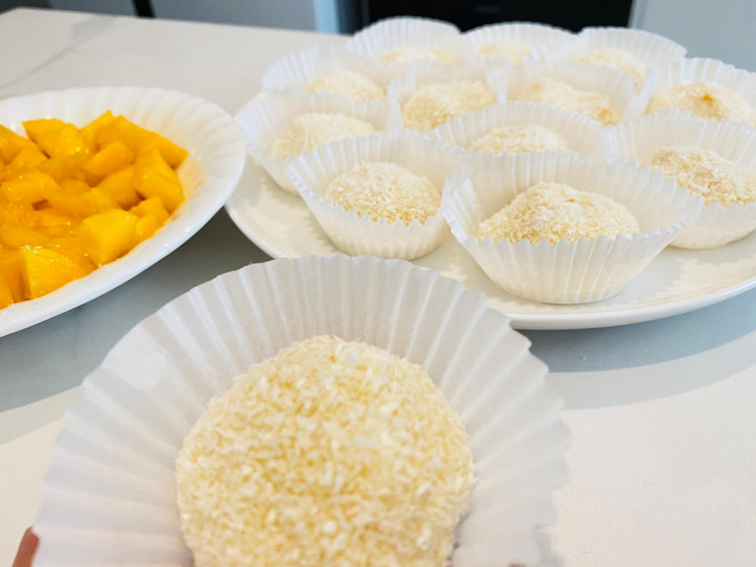 芒果糯米糍（低糖）