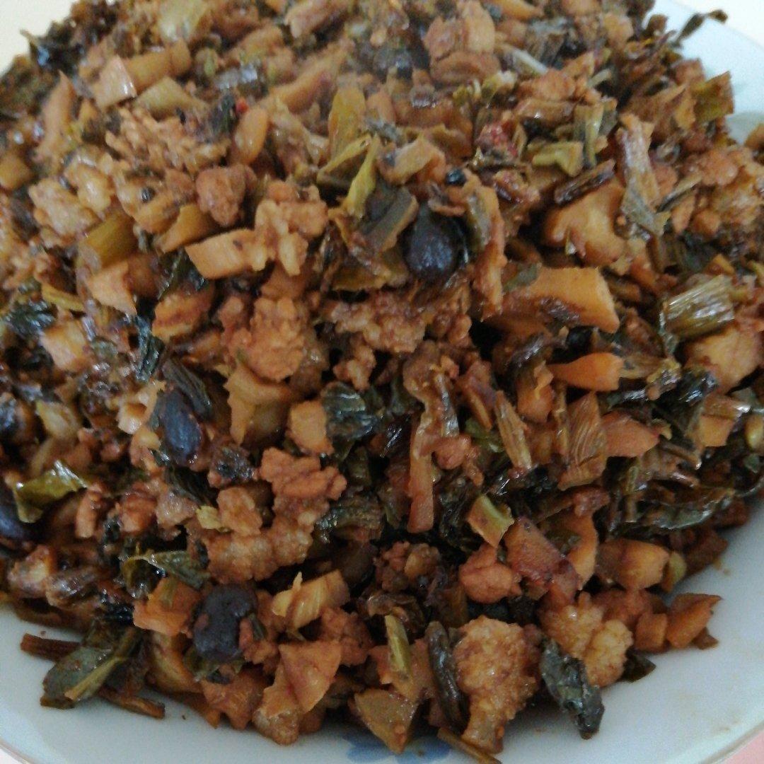 梅干菜肉末饭