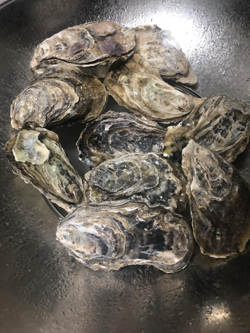 蒸生蚝