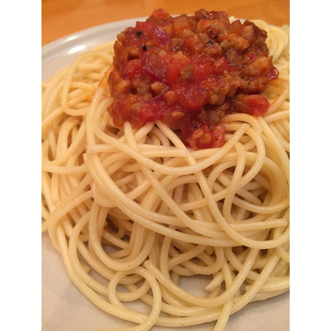 番茄肉酱意大利面