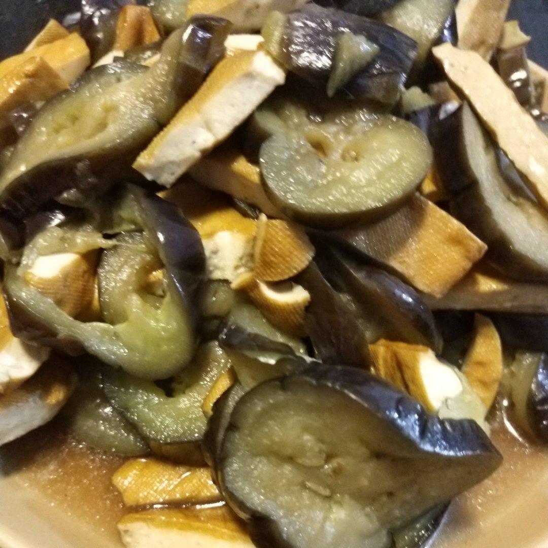 豆干炒茄子