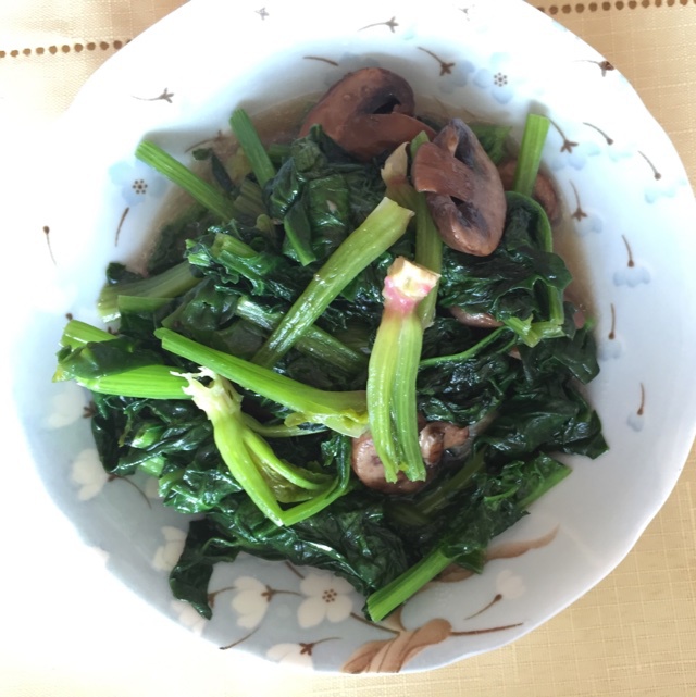 蒜末菠菜