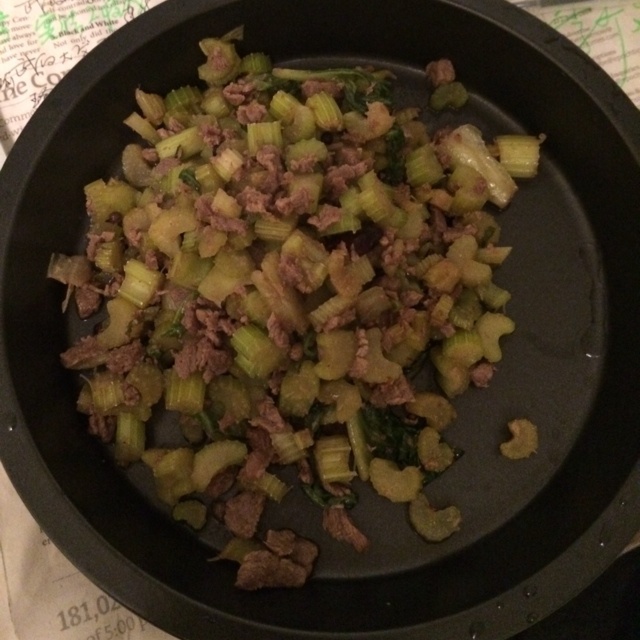 芹菜牛肉末「下饭神器」