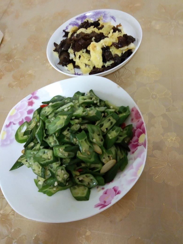 木耳炒鸡蛋