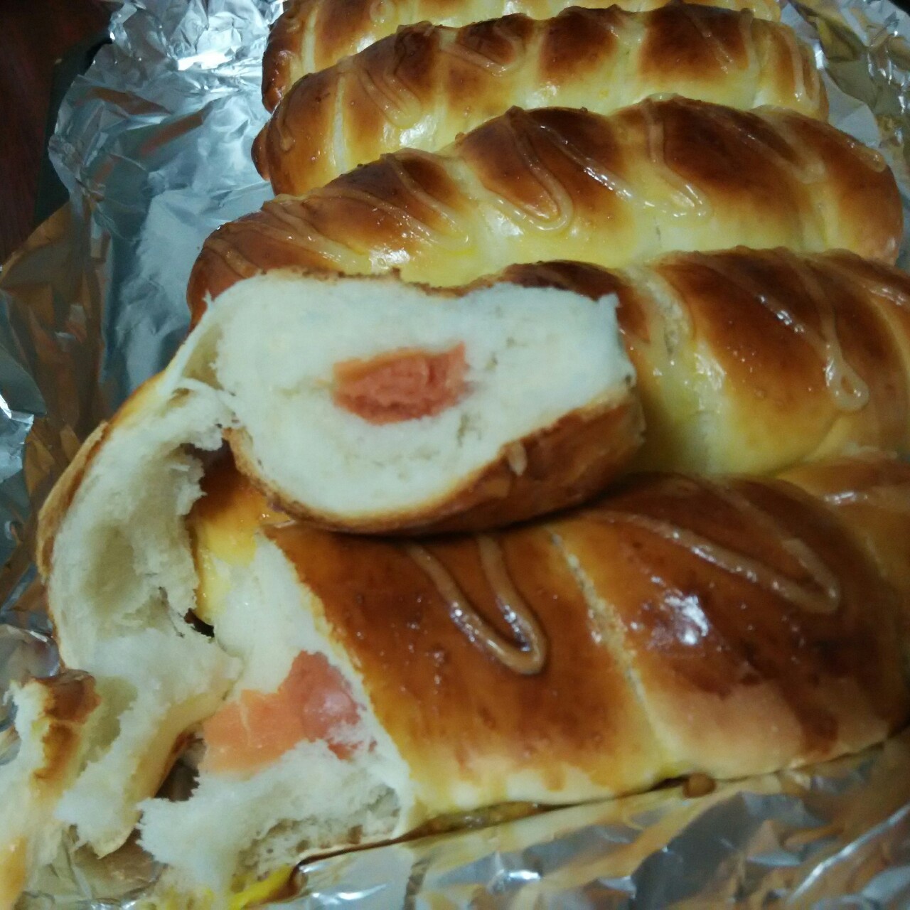 北海道土司配方之热狗面包