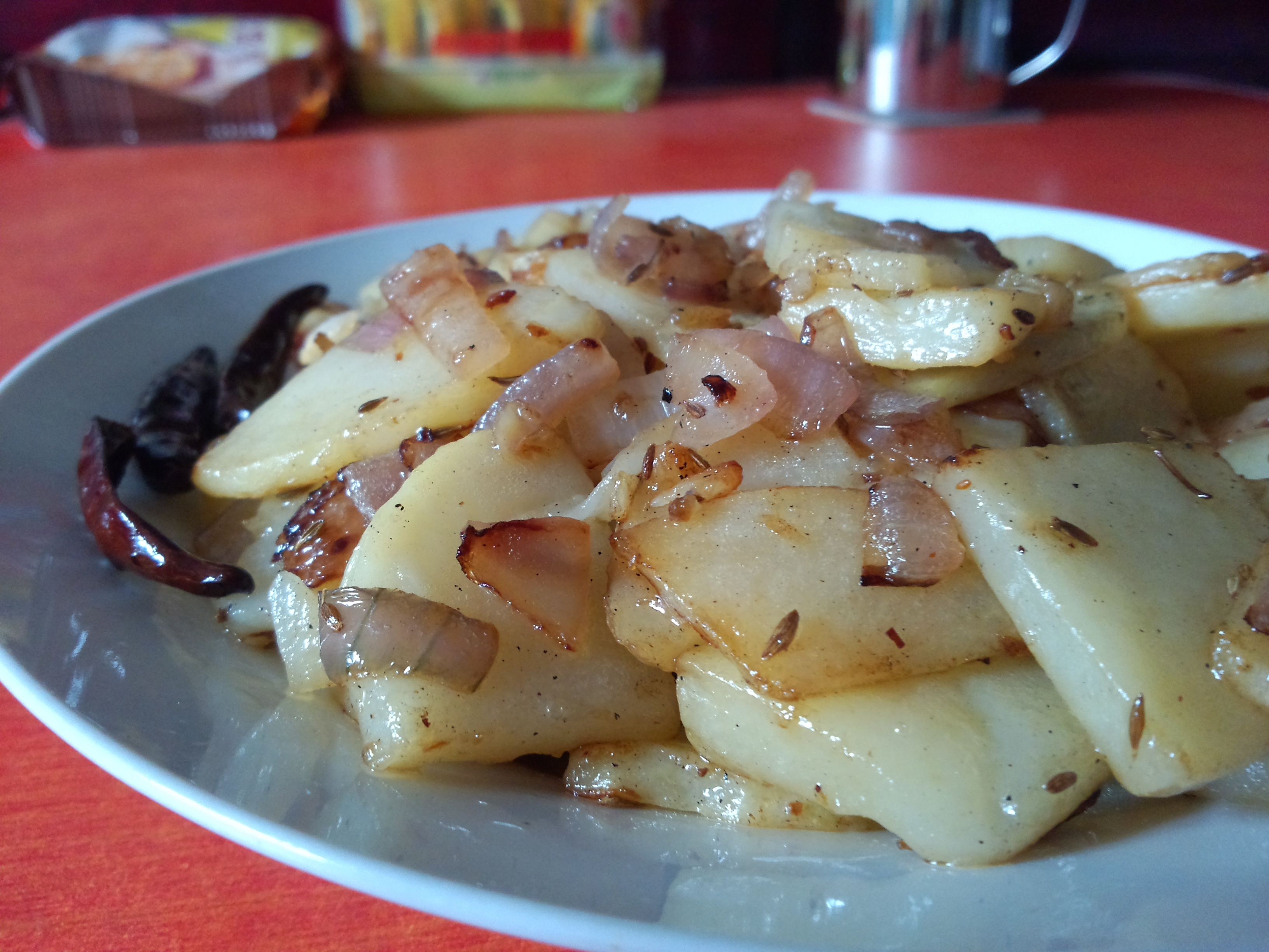 孜然洋葱土豆片