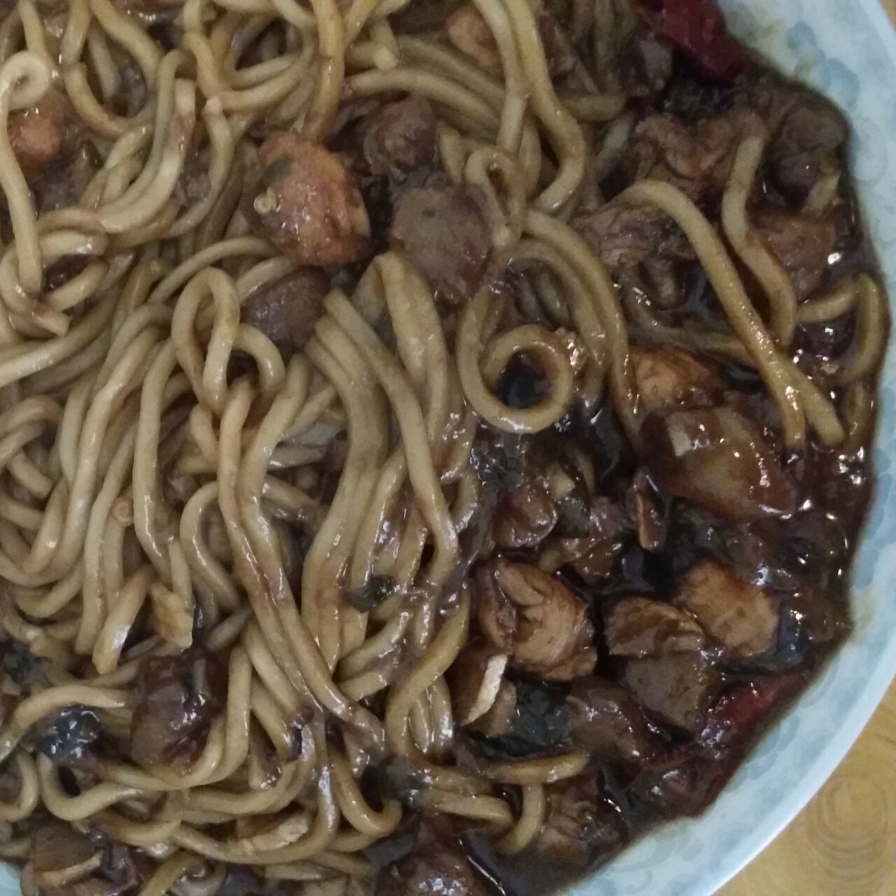 茄子焖面