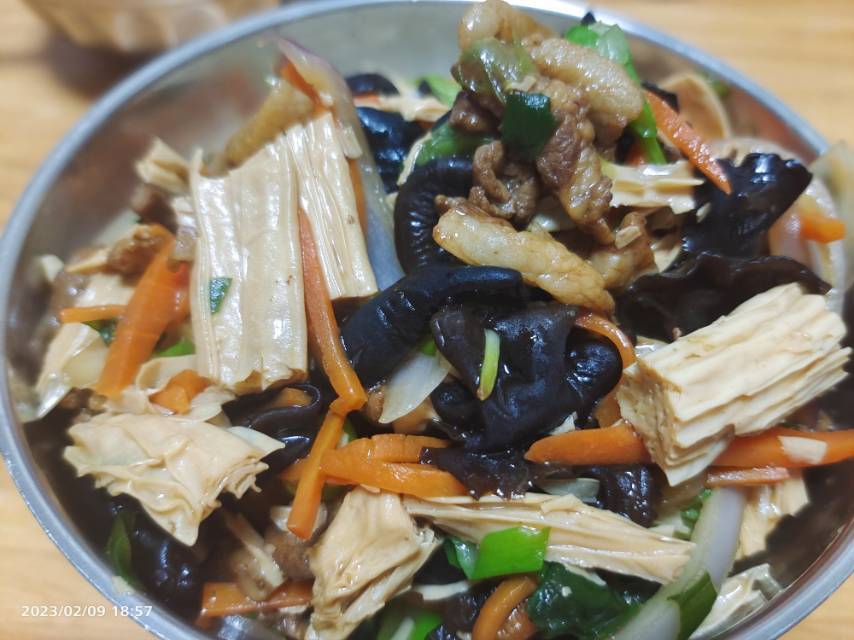 比肉还好吃的烧腐竹