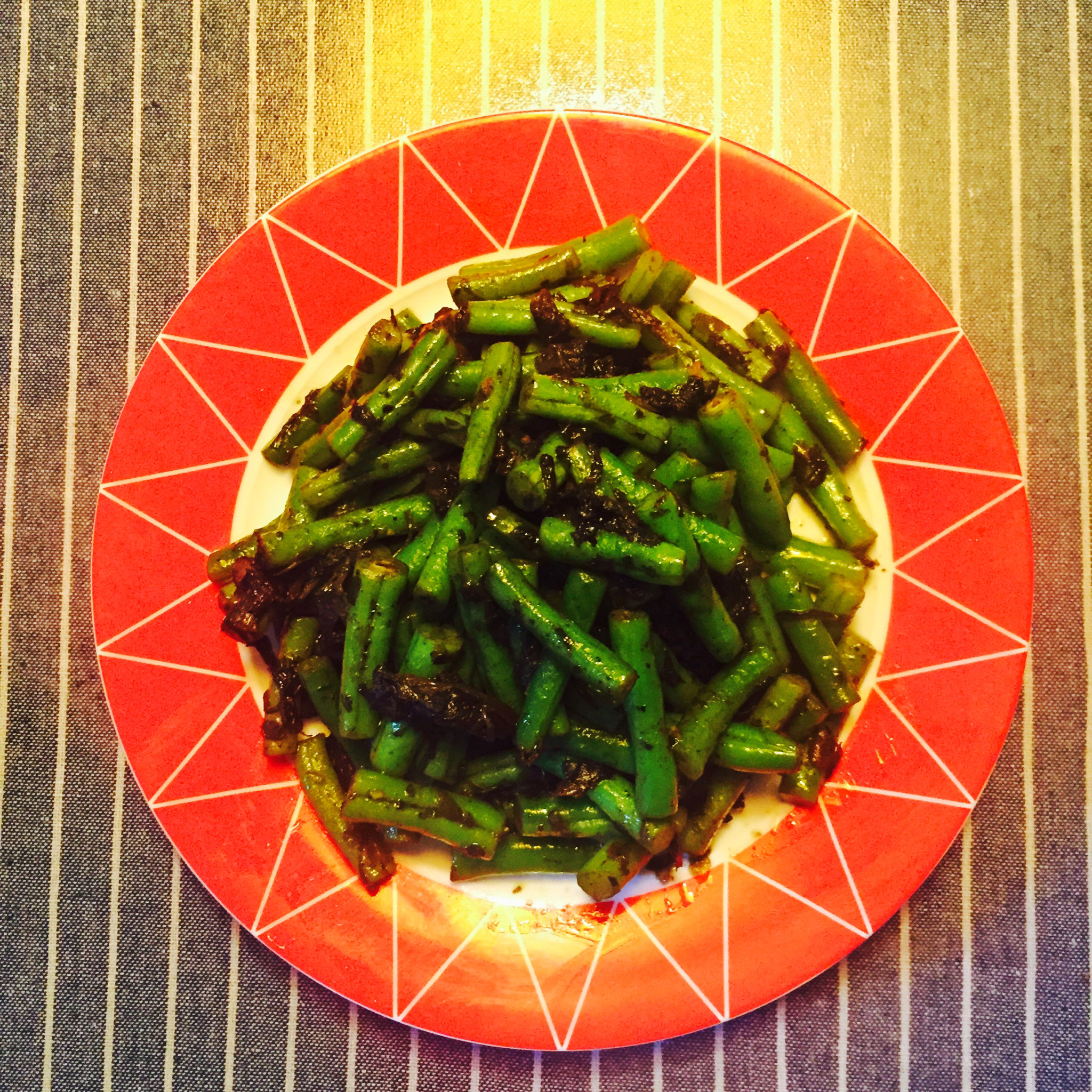 橄榄菜四季豆