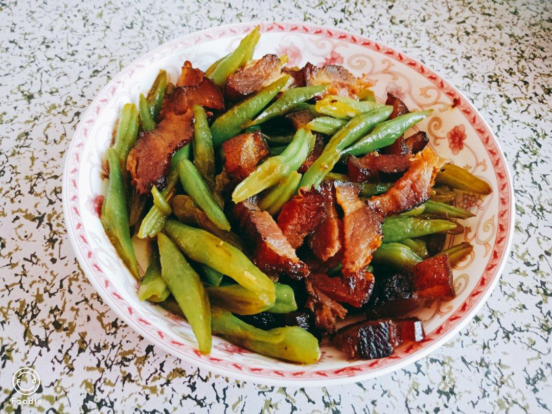 四季豆炒腊肉