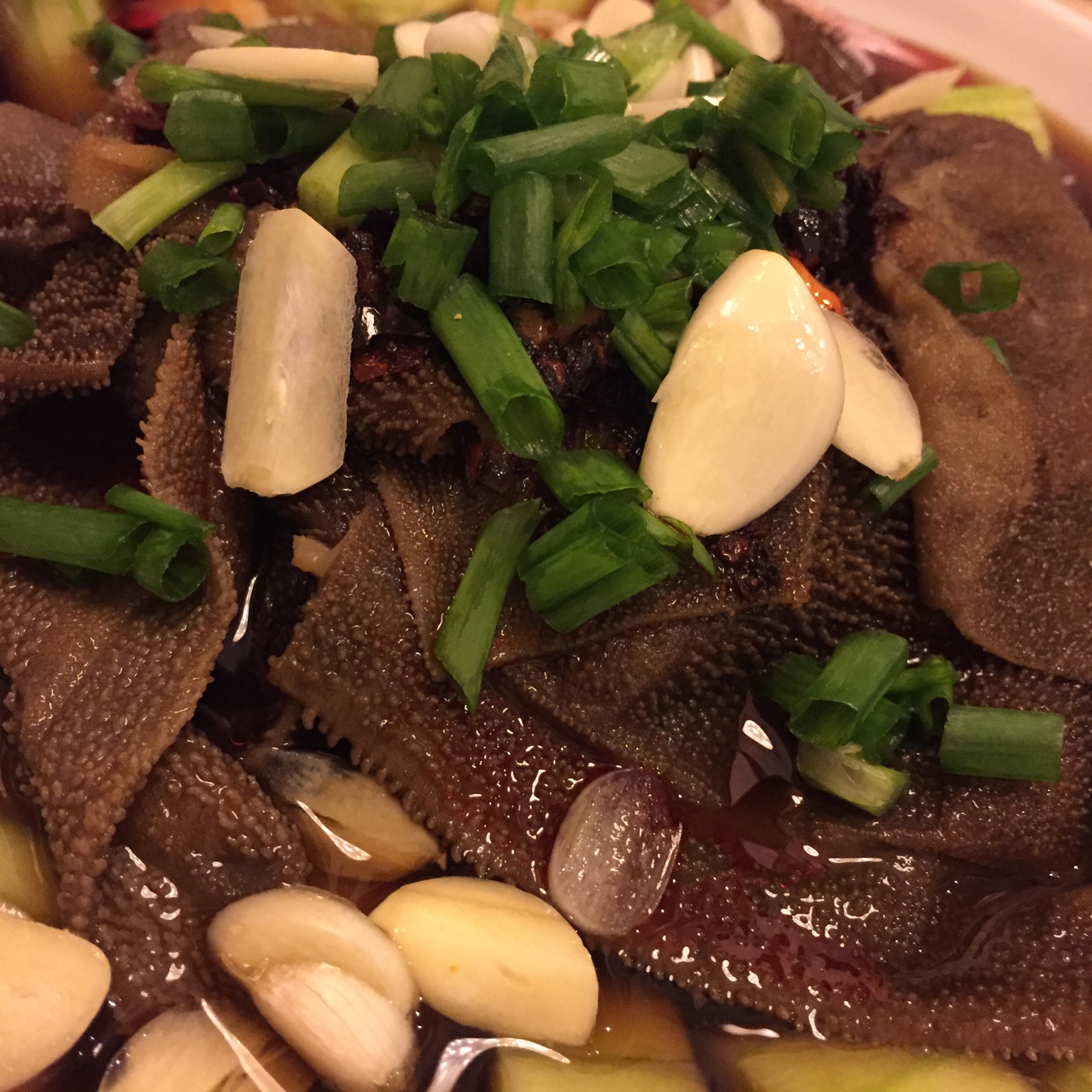 凉拌毛肚