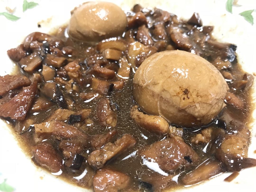 好吃到停不下来的卤肉饭