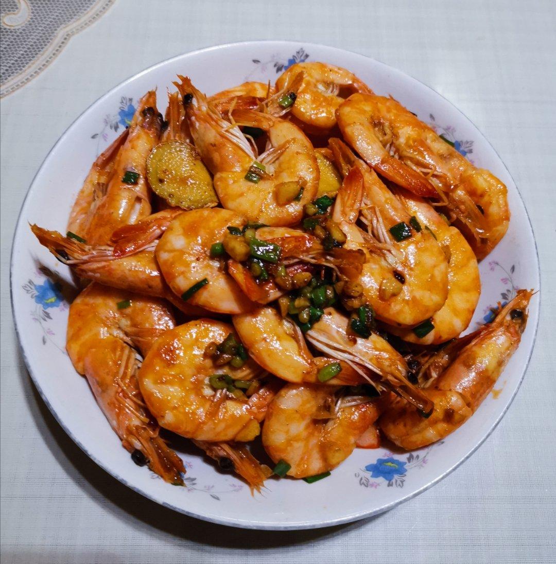 快手菜椒盐大虾