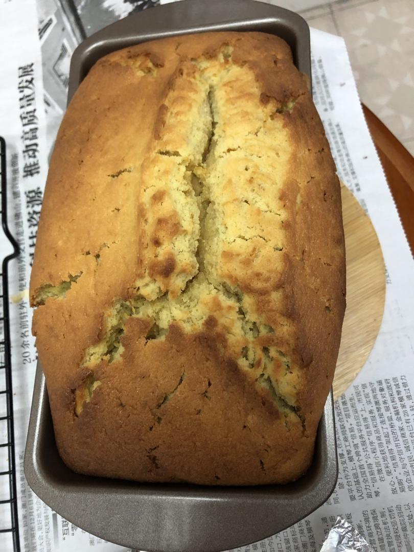 芒果椰香磅蛋糕