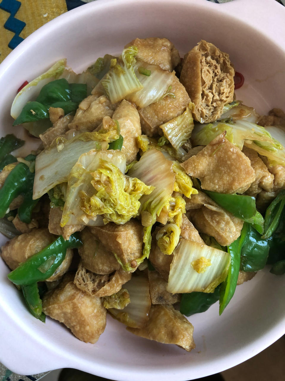 豆泡娃娃菜