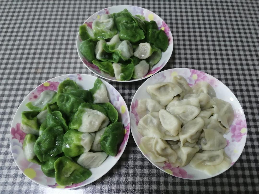 翡翠白菜饺