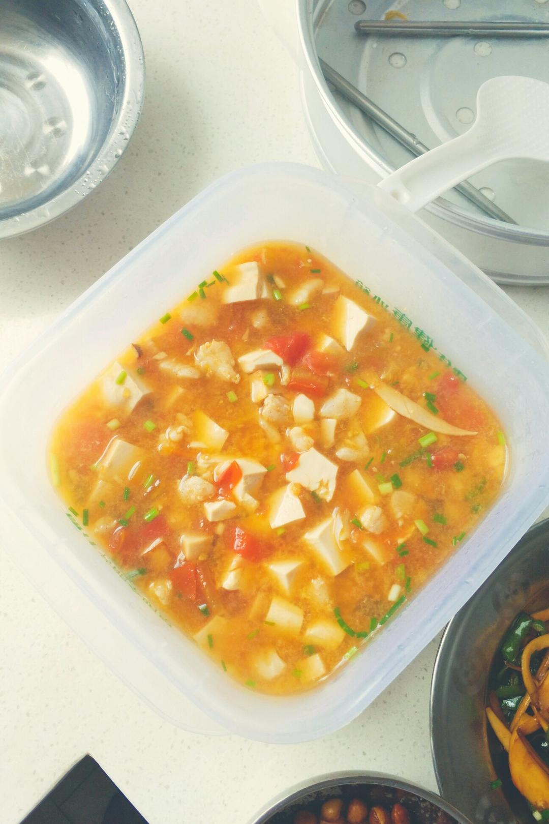 龙利鱼豆腐煲