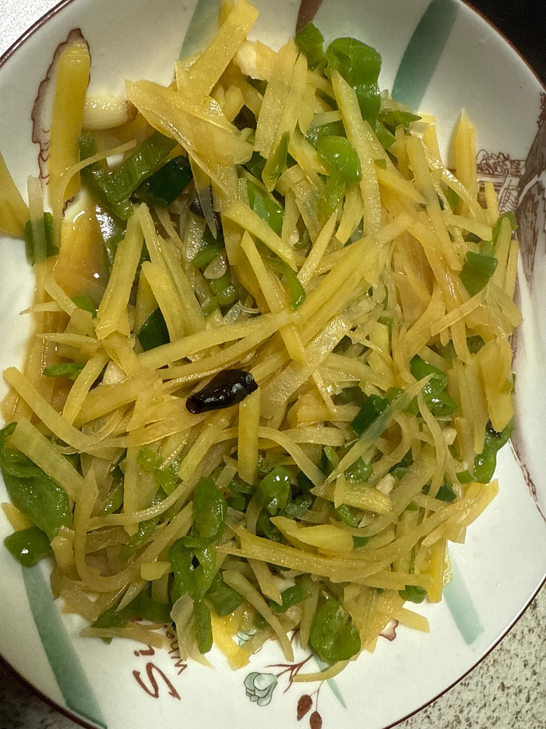 酸辣土豆丝的家常做法 超级下饭